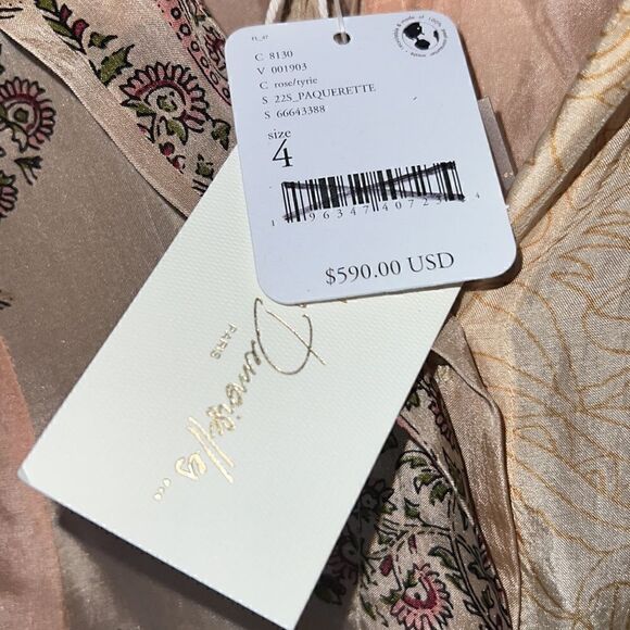 MES DEMOISELLES GADOT SHIRT DRESS NWT SIZE 4 - Picture 9 of 10